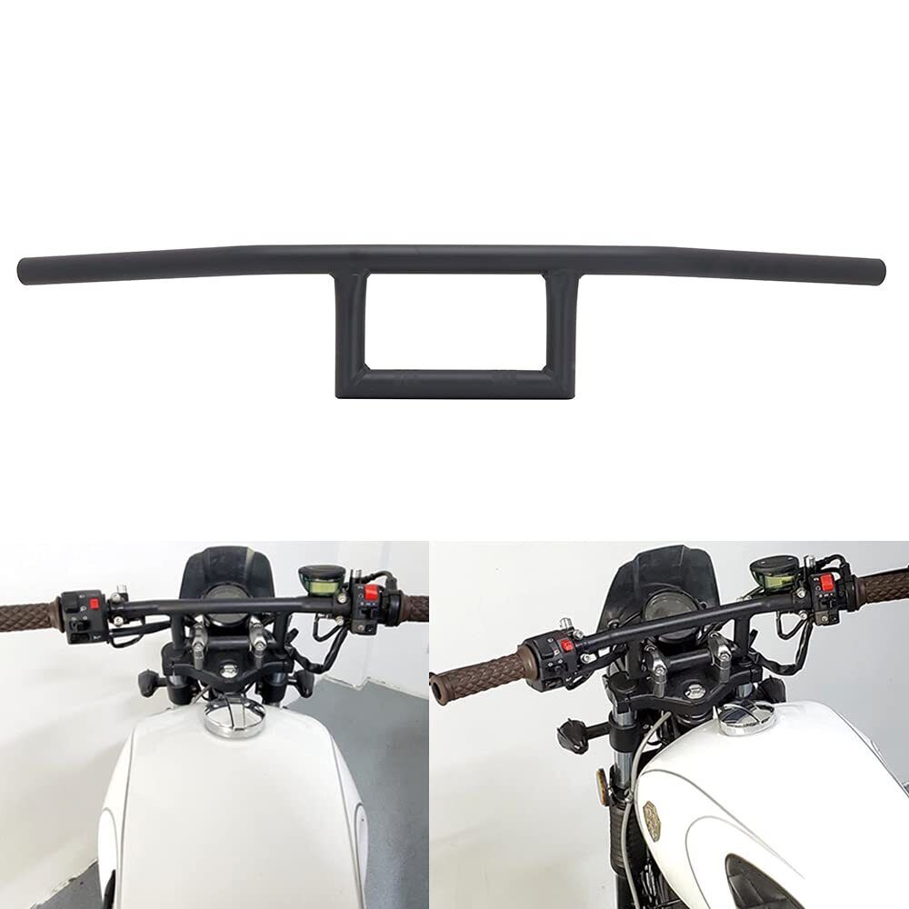 Motorcycle 7/8" Handlebar Cafe Racer Box Window Attack Style Handlebar Universal