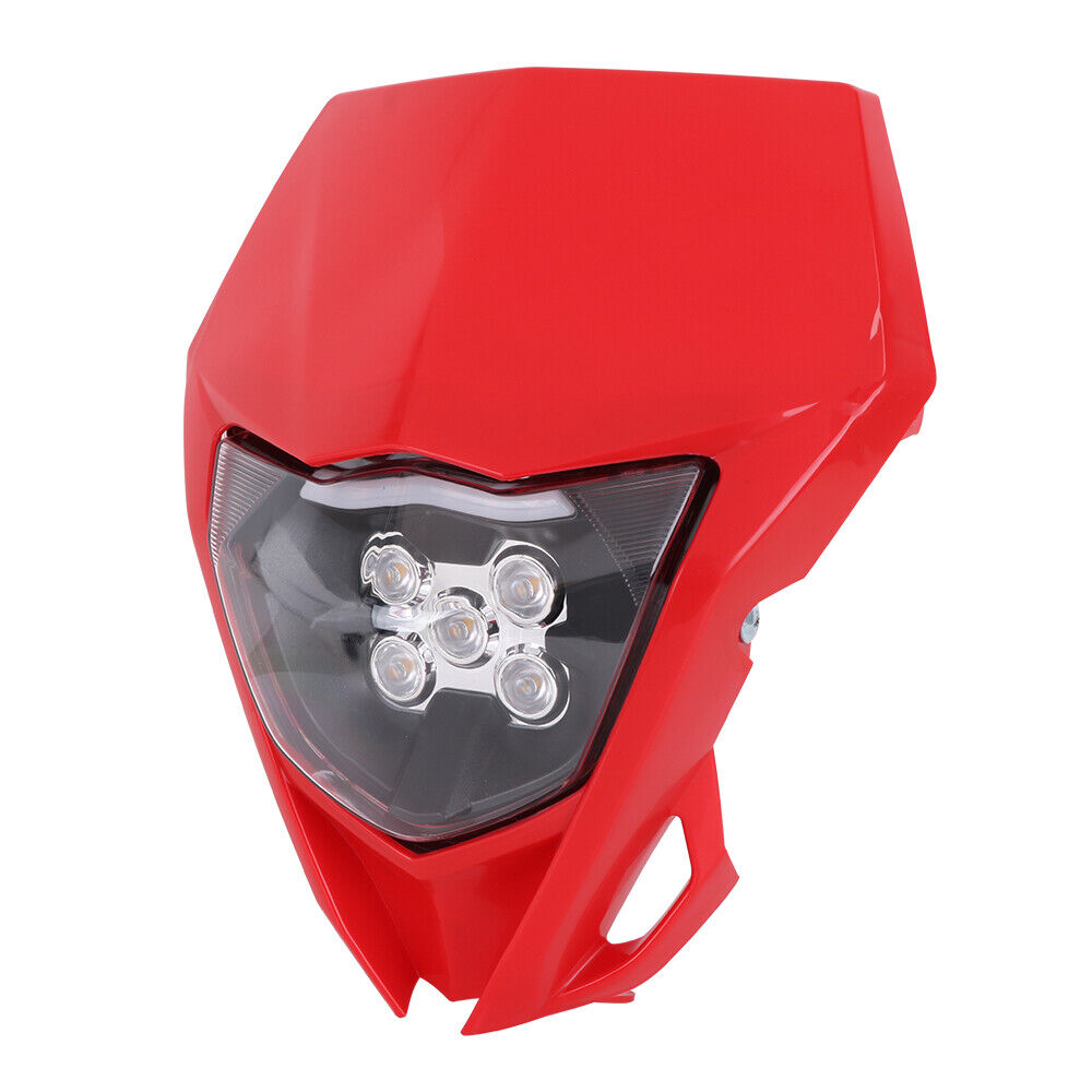 LED Motorcycle Front Headlight Universal For CRF450R CRF250L CRF450L Dirt Bike